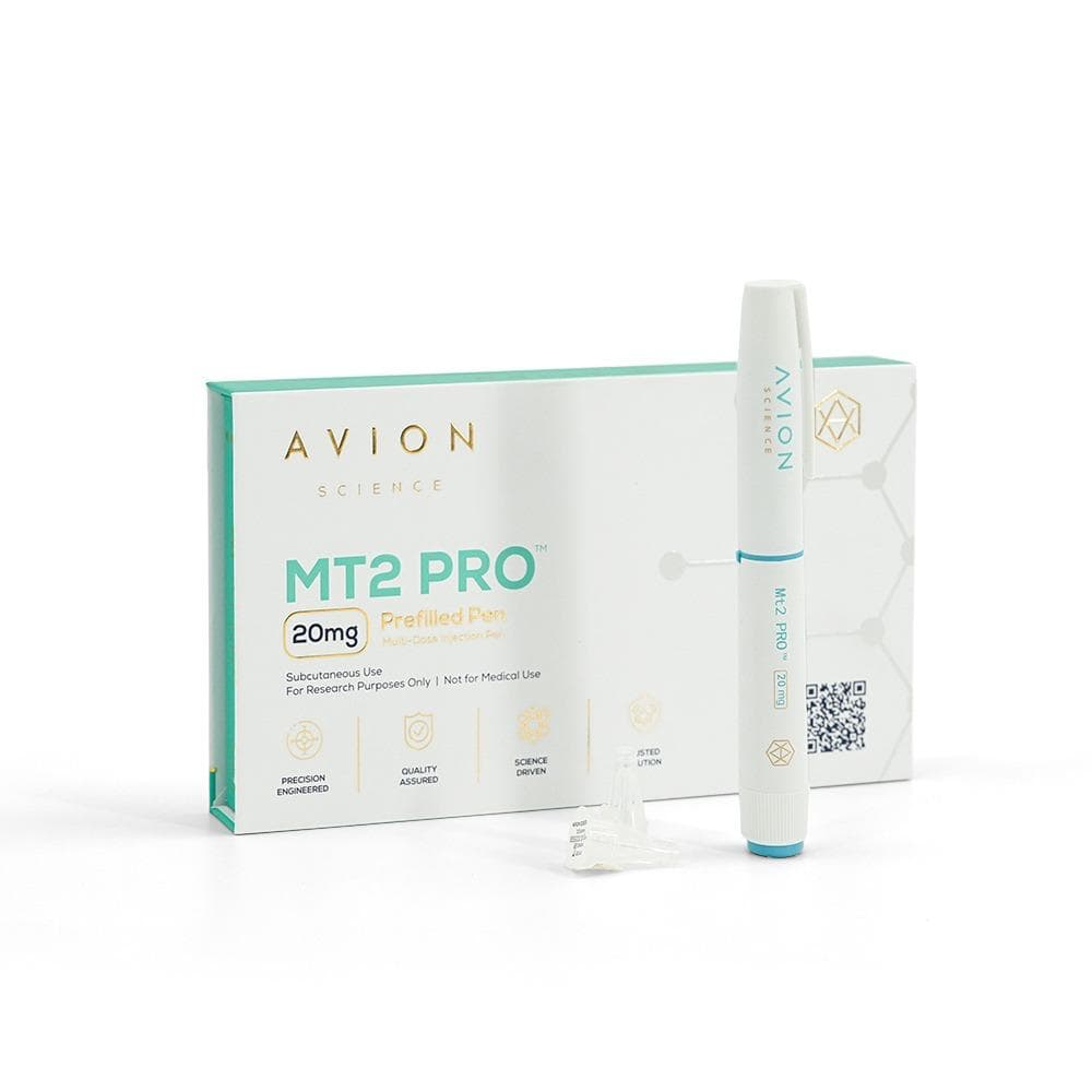 Melanotan II product packaging
